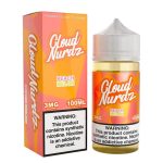 Cloud Nurdz Peach Melon Synthetic Nicotine 100ml E-Juice