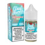 Cloud Nurdz Salts Iced Strawberry Kiwi Synthetic Nicotine 30ml E-Juice 25mg
