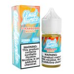 Cloud Nurdz Salts Iced Strawberry Mango Synthetic Nicotine 30ml E-Juice 25mg