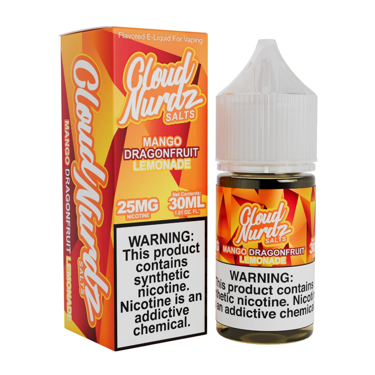 Cloud Nurdz Salts Mango Dragon Fruit Lemonade Synthetic Nicotine 30ml E-Juice Cloud Nurdz Salts Mango Dragon Fruit Lemonade Synthetic Nicotine 30ml E-Juice