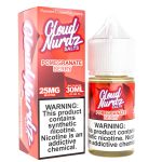 Cloud Nurdz Salts Pomegranate Berry Synthetic Nicotine 30ml E-Juice 25mg