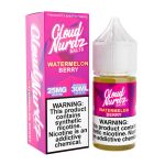 Cloud Nurdz Salts Watermelon Berry Synthetic Nicotine 30ml E-Juice 25mg