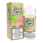 Cloud Nurdz Watermelon Apple Synthetic Nicotine 100ml E-Juice