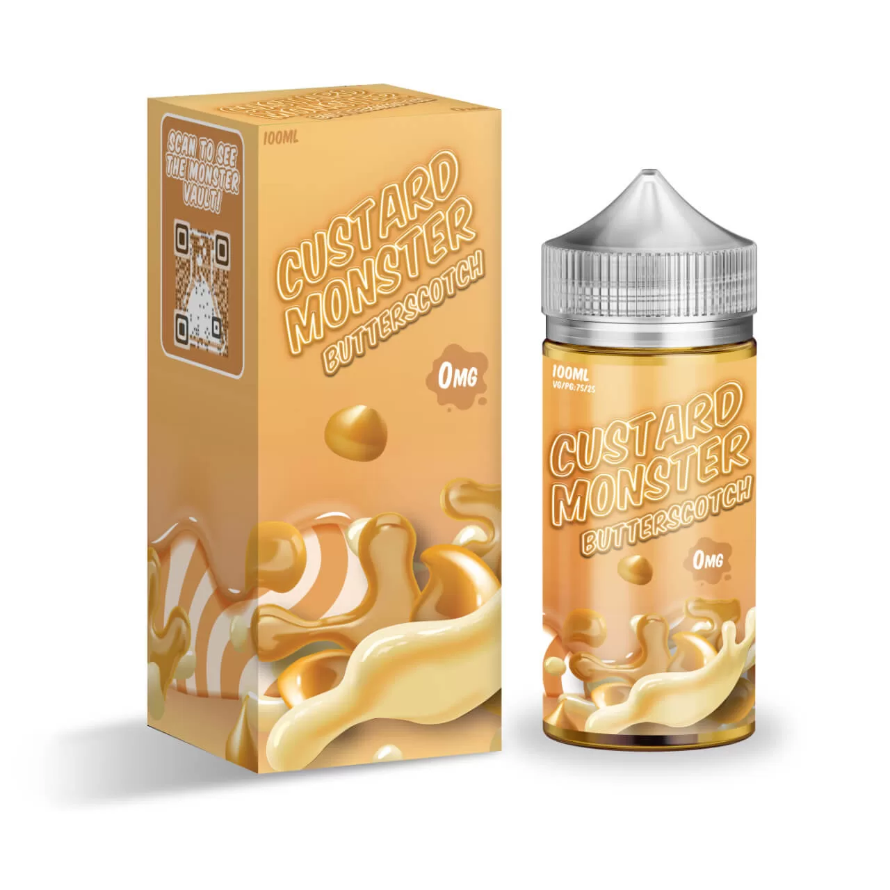 Custard Monster Butterscotch 100ml E-Juice Custard Monster Butterscotch 100ml E-Juice