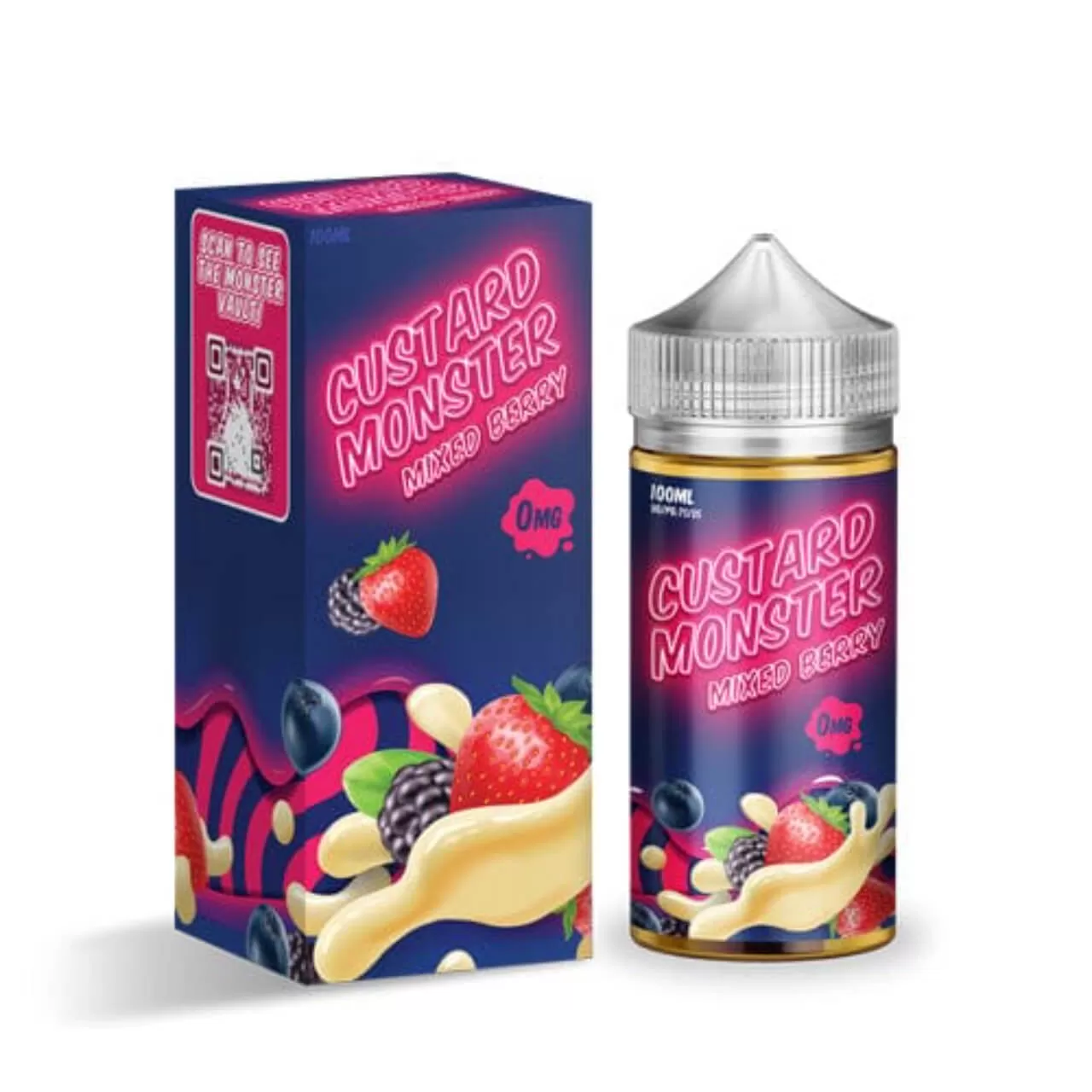 Custard Monster Mixed Berry 100ml E-Juice Custard Monster Mixed Berry 100ml E-Juice