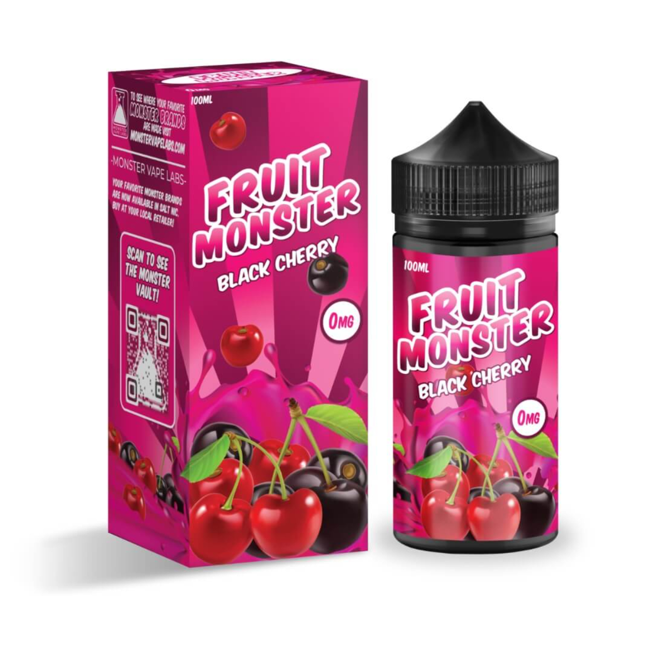 Fruit Monster Black Cherry 100ml E-Juice Fruit Monster Black Cherry 100ml E-Juice