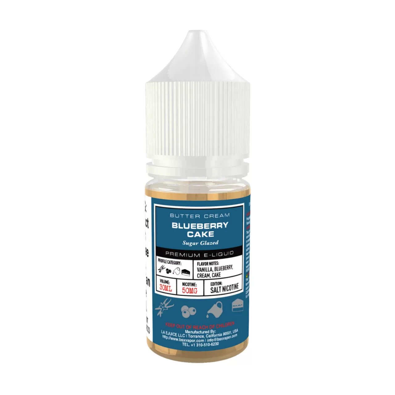 Glas Blueberry Cake Salts 30ml E-Juice Glas Blueberry Cake Salts 30ml E-Juice