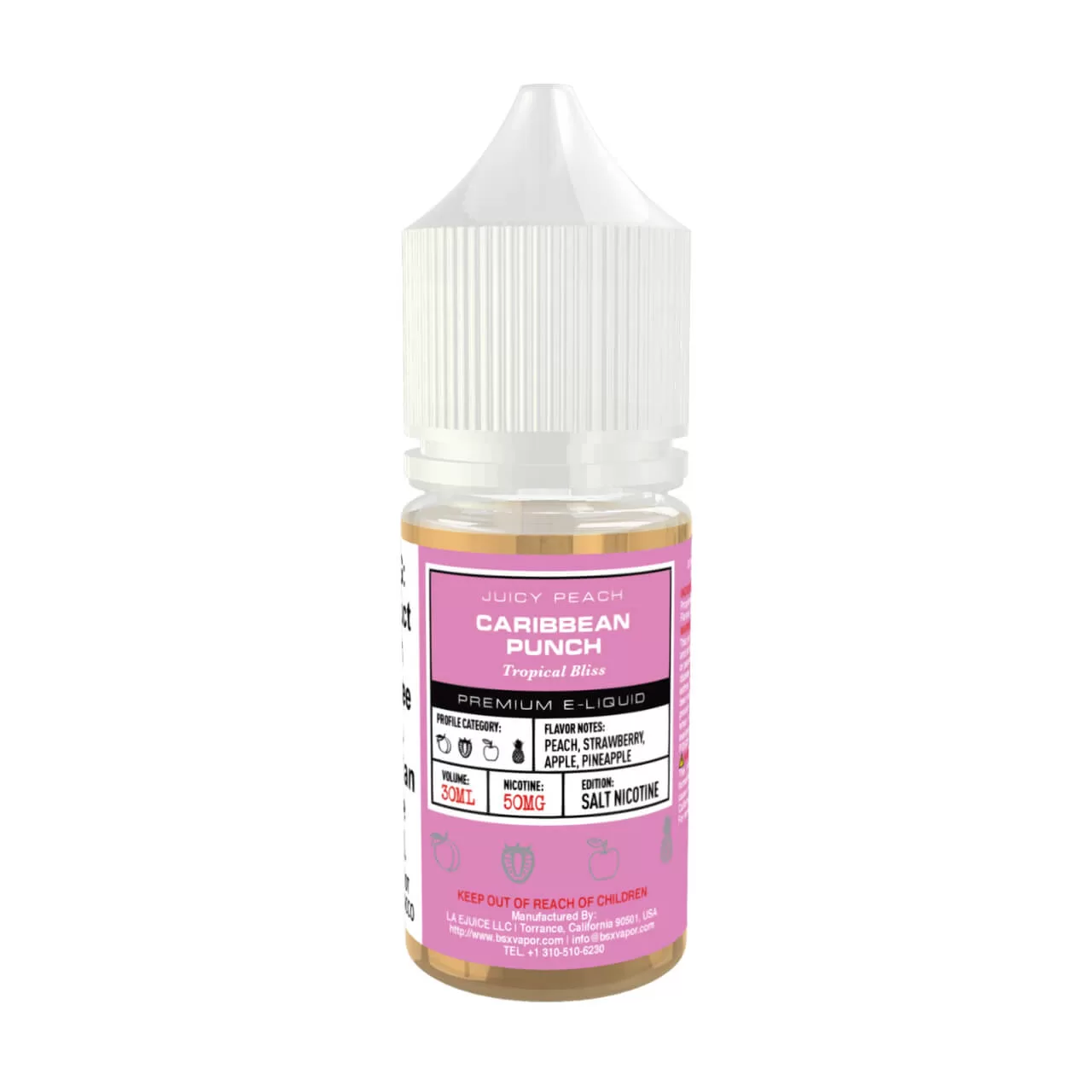 Glas Caribbean Salts 30ml E-Juice Glas Caribbean Salts 30ml E-Juice