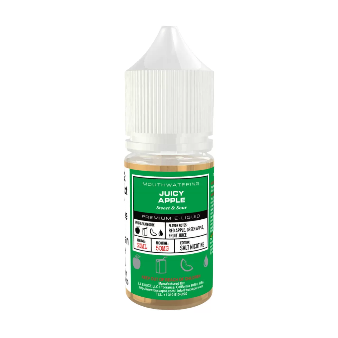 Glas Juicy Apple Salts 30ml E-Juice Glas Juicy Apple Salts 30ml E-Juice