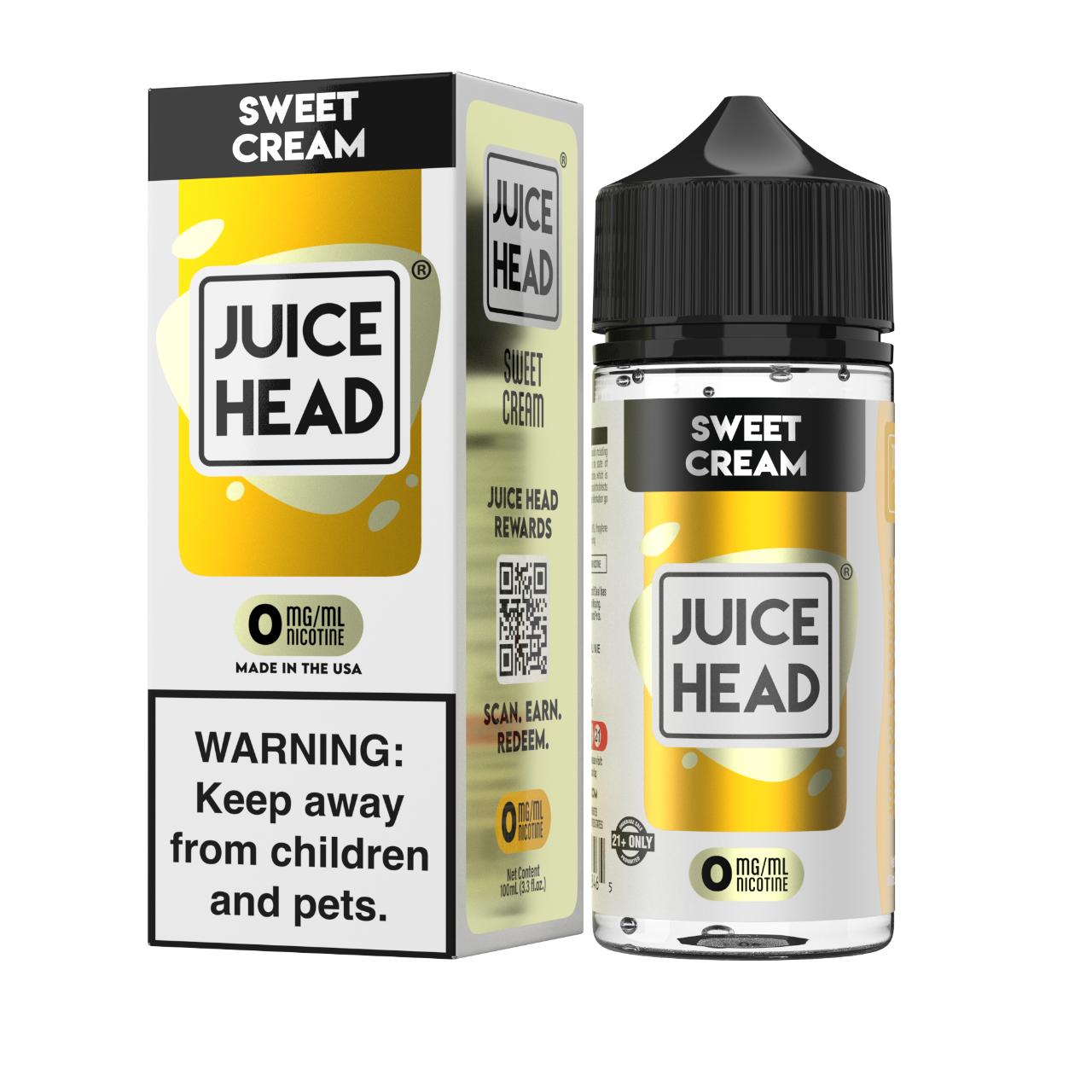 Juice Head Desserts Sweet Cream 100ml E-Juice 0mg Juice Head Desserts Sweet Cream 100ml E-Juice 0mg
