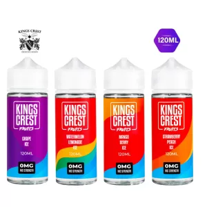 King's Crest Fruits Ice 120ml E-Juice Collection