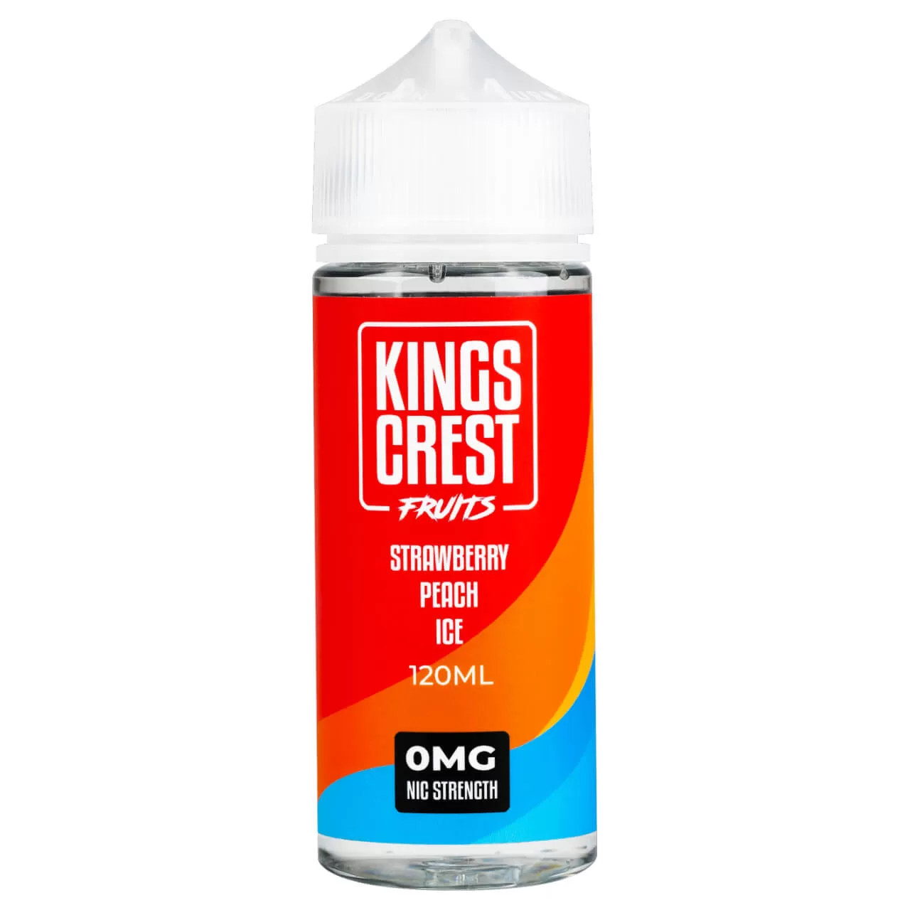 King's Crest Fruits Strawberry Peach Ice 120ml E-Juice