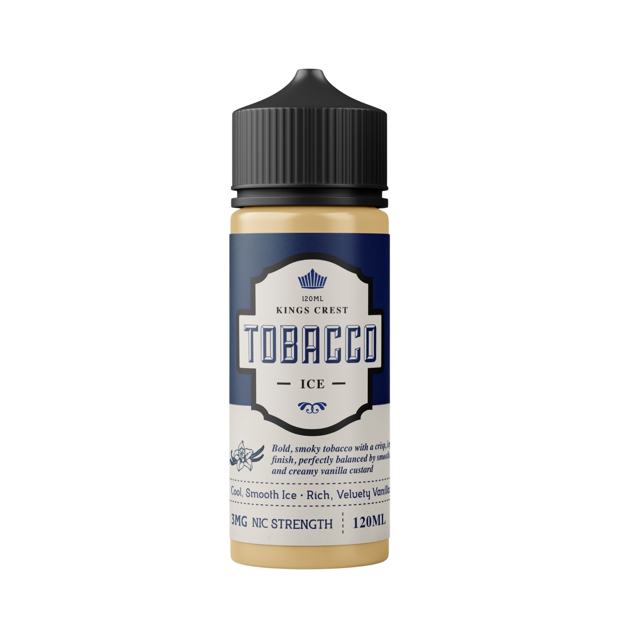 King's Crest ICE Tobacco 120ml E-Juice King's Crest ICE Tobacco 120ml E-Juice