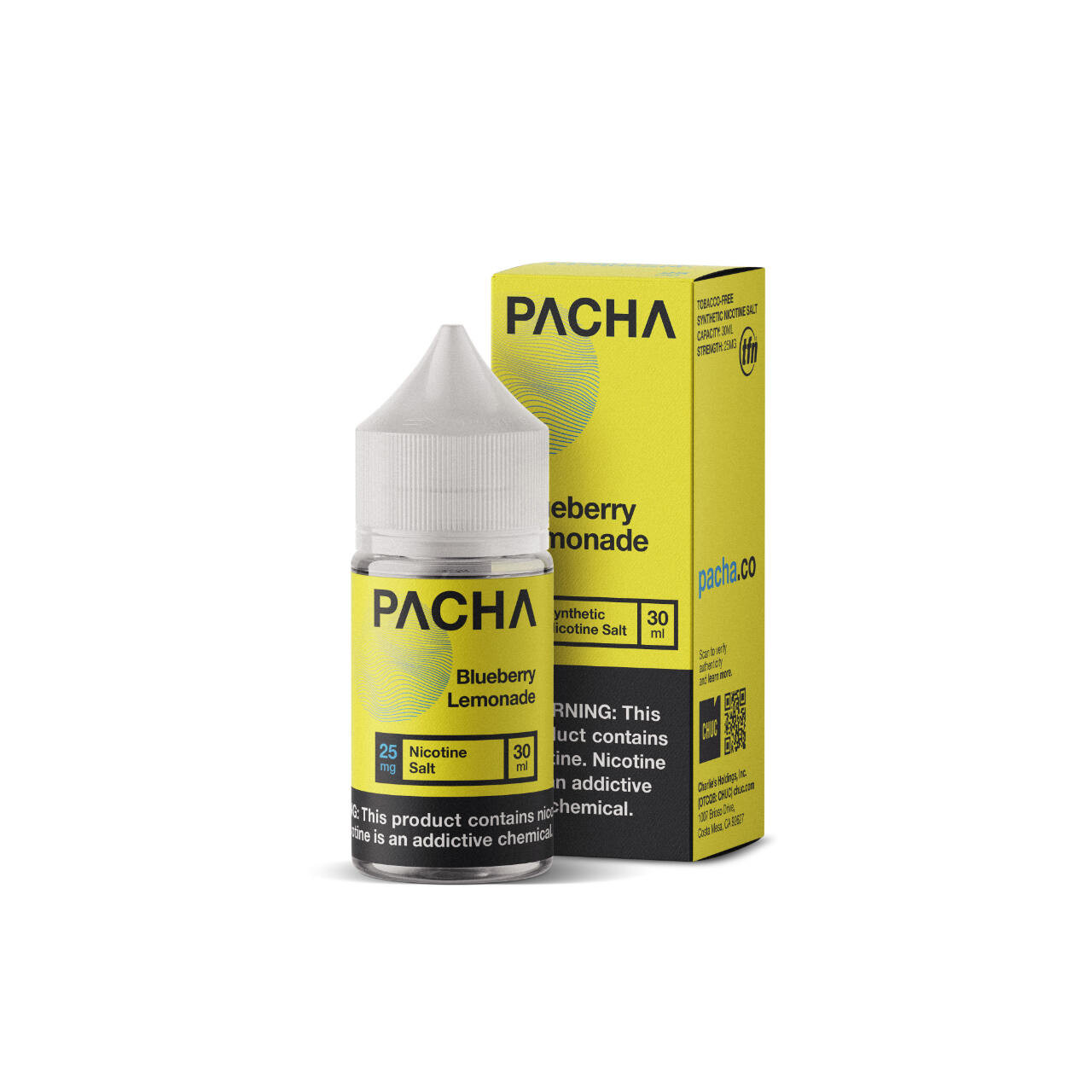 Pacha Salts Blueberry Lemonade Synthetic Nicotine E-Juice 30ml Pacha Salts Blueberry Lemonade Synthetic Nicotine E-Juice 30ml