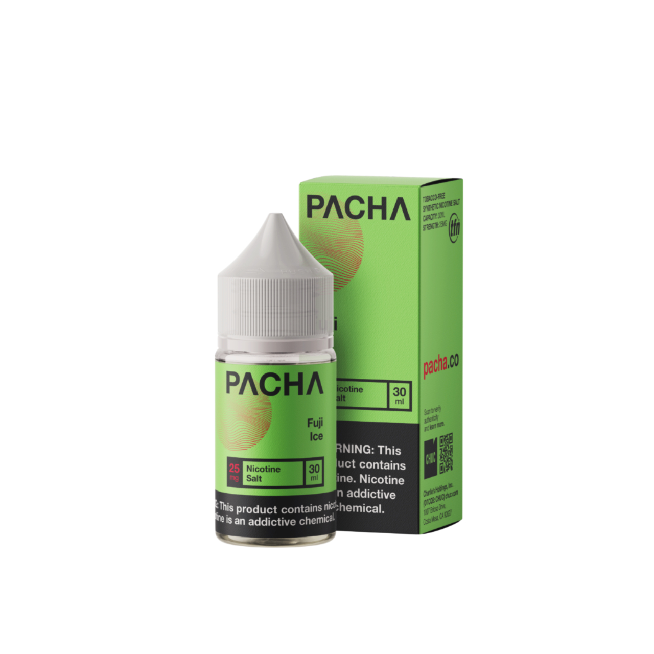 Pacha Salts Fuji Ice Synthetic Nicotine E-Juice 30ml Pacha Salts Fuji Ice Synthetic Nicotine E-Juice 30ml