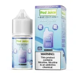 Pod Juice Salt PJ 5000 Series Blue Razz Ice Tobacco Free Nicotine E-Juice 30ml