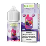 Pod Juice Salt PJ 5000 Series Sakura Grape Tobacco Free Nicotine E-Juice 30ml