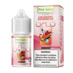 Pod Juice Salt PJ 5000 Series Strawberry Watermelon Tobacco Free Nicotine E-Juice 30ml