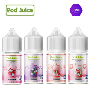 Pod Juice Salt PJ 5000 Series Tobacco Free Nicotine E-Juice 55MG Collection 30ml