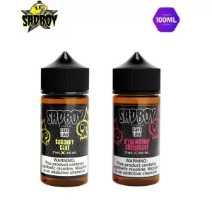 SadBoy CakeLine Synthetic Nicotine 100ml E-Juice