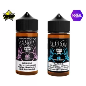 SadBoy Happy End Synthetic Nicotine E-Juice (100ml)