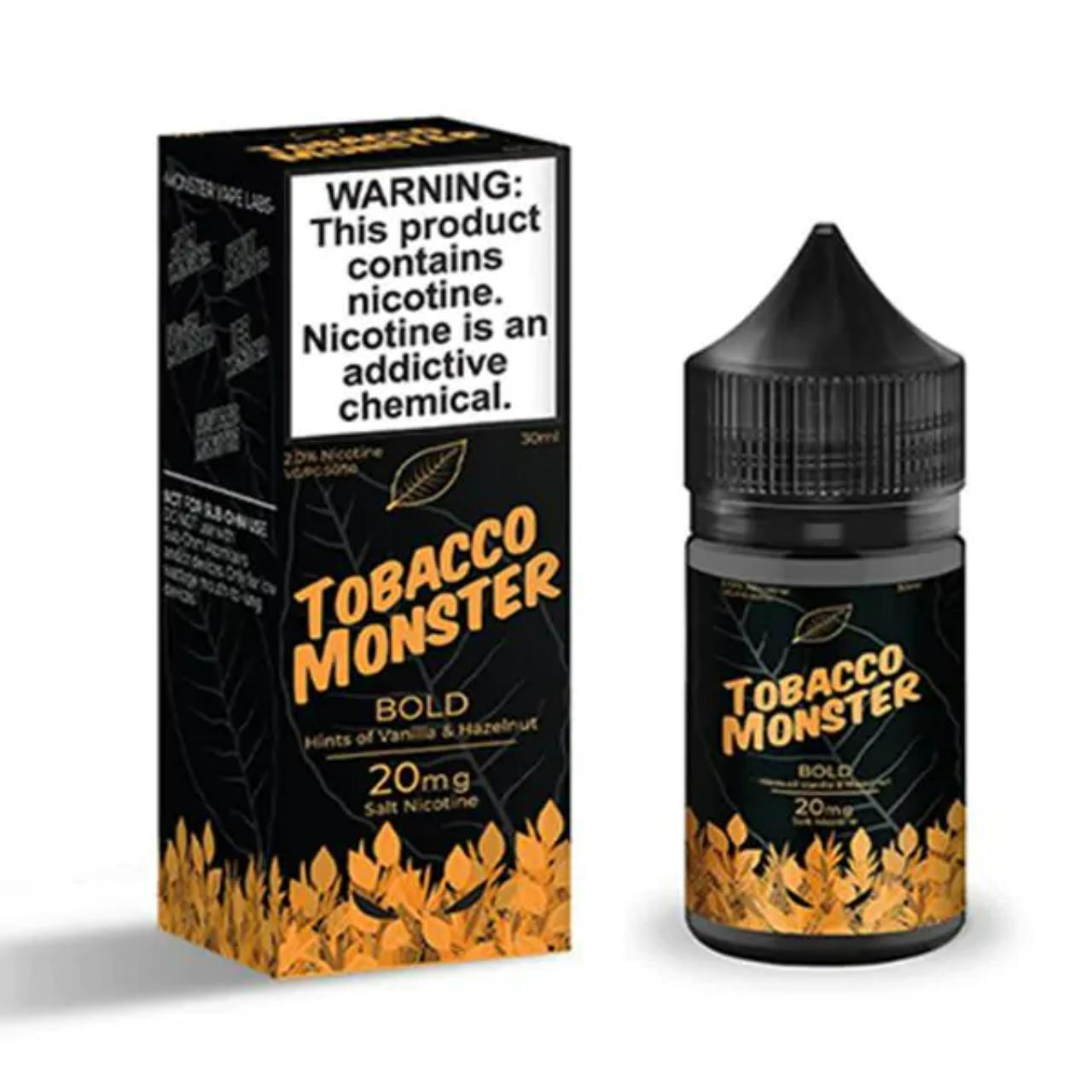 Tobacco Monster Bold Salt 30ml Tobacco Monster Bold Salt 30ml