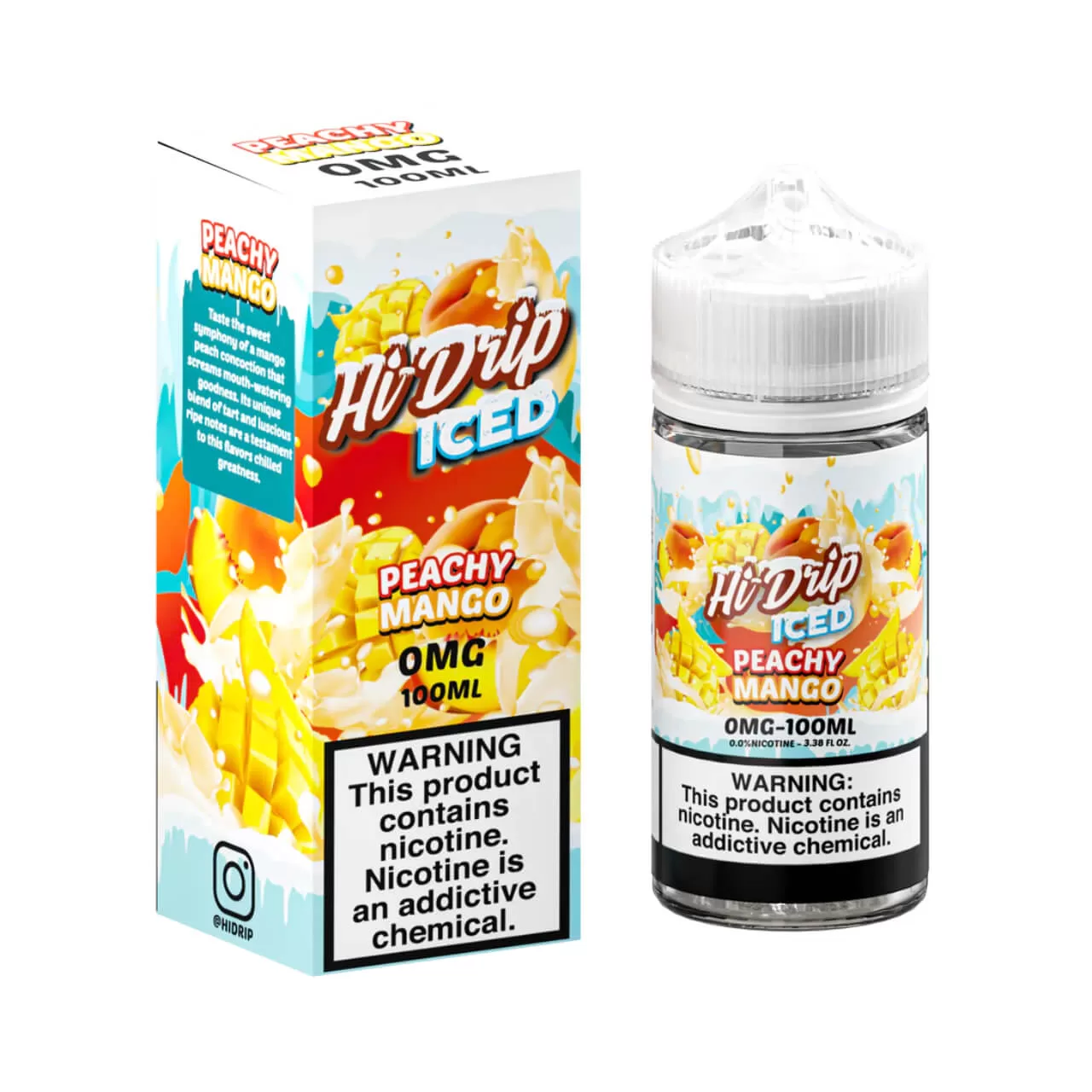 Hi-Drip Iced Peachy Mango 100ml E-Juice