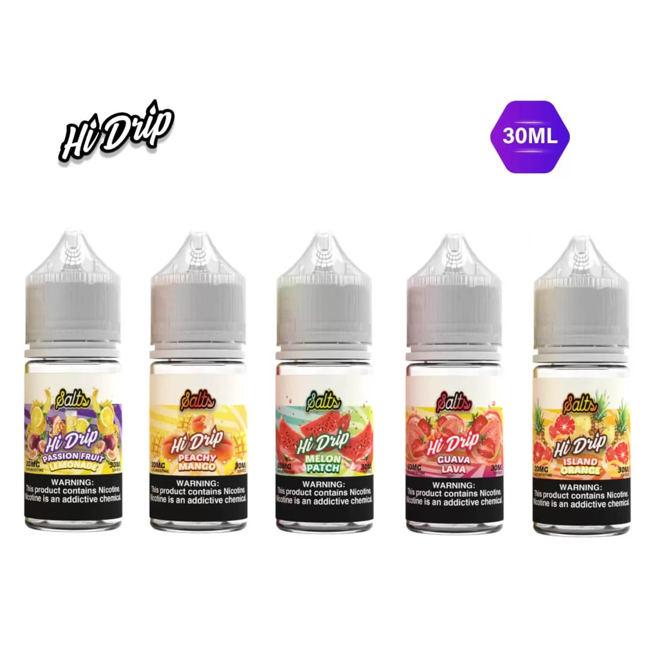 Hi-Drip Salts 30ml E-Juice Hi-Drip Salts 30ml E-Juice