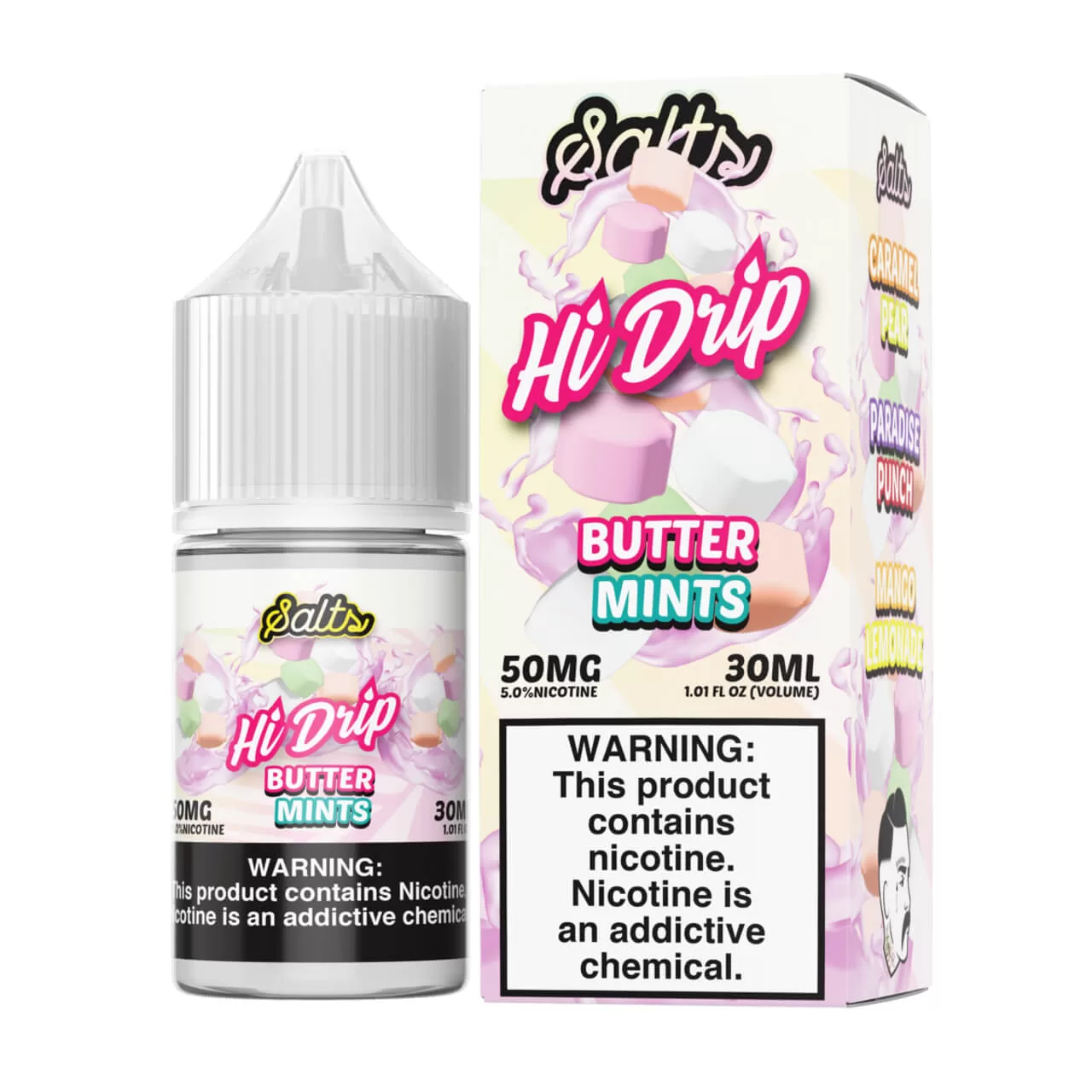 Hi-Drip Salts Butter Mints 30ml E-Juice Hi-Drip Salts Butter Mints 30ml E-Juice