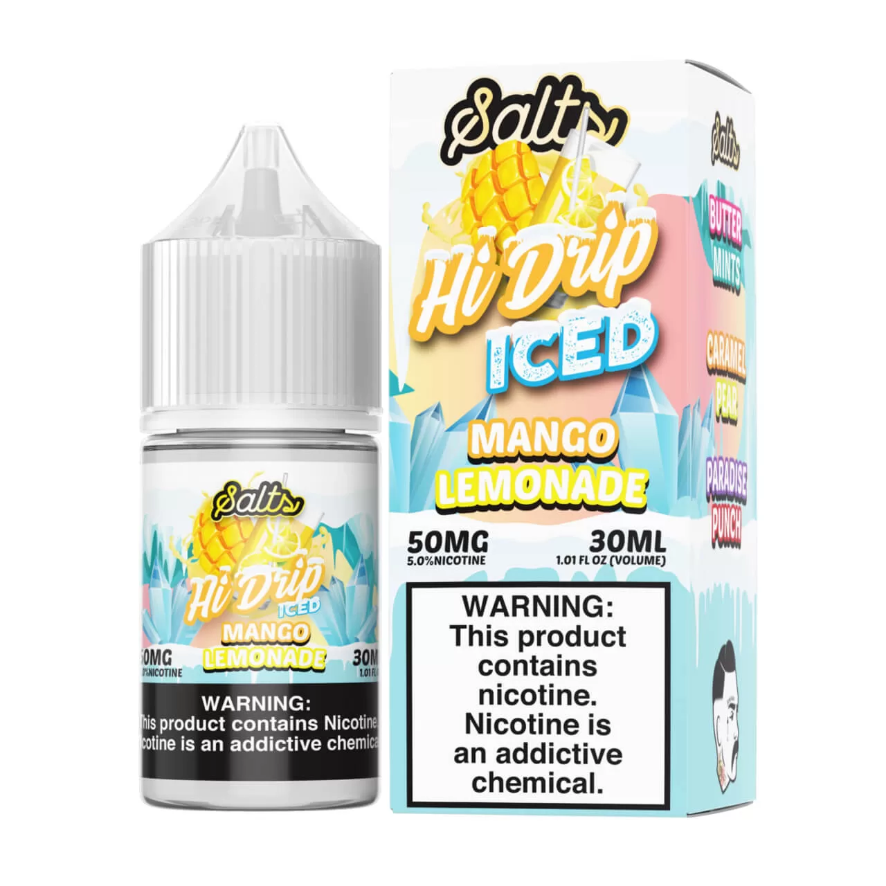 Hi-Drip Salts Iced Mango Lemonade 30ml E-Juice
