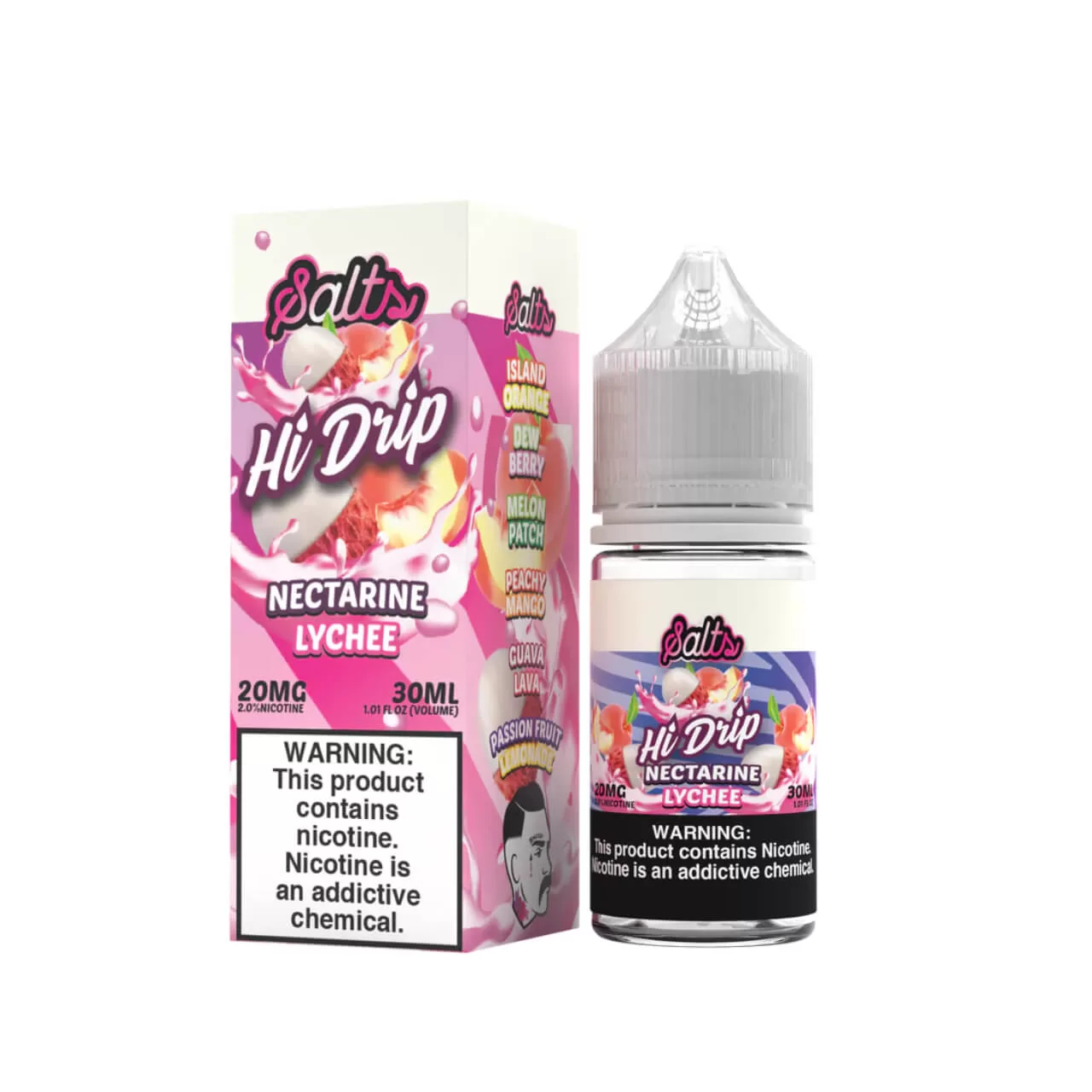 Hi-Drip Salts Nectarine Lychee 30ml E-Juice Hi-Drip Salts Nectarine Lychee 30ml E-Juice