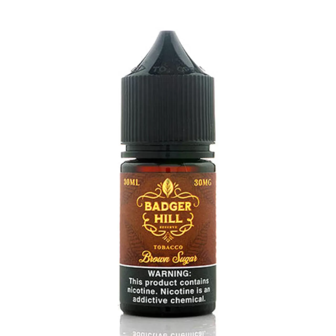 Badger Hill Reserve Salt Brown Sugar Tobacco 30ml E-Juice Badger Hill Reserve Salt Brown Sugar Tobacco 30ml E-Juice