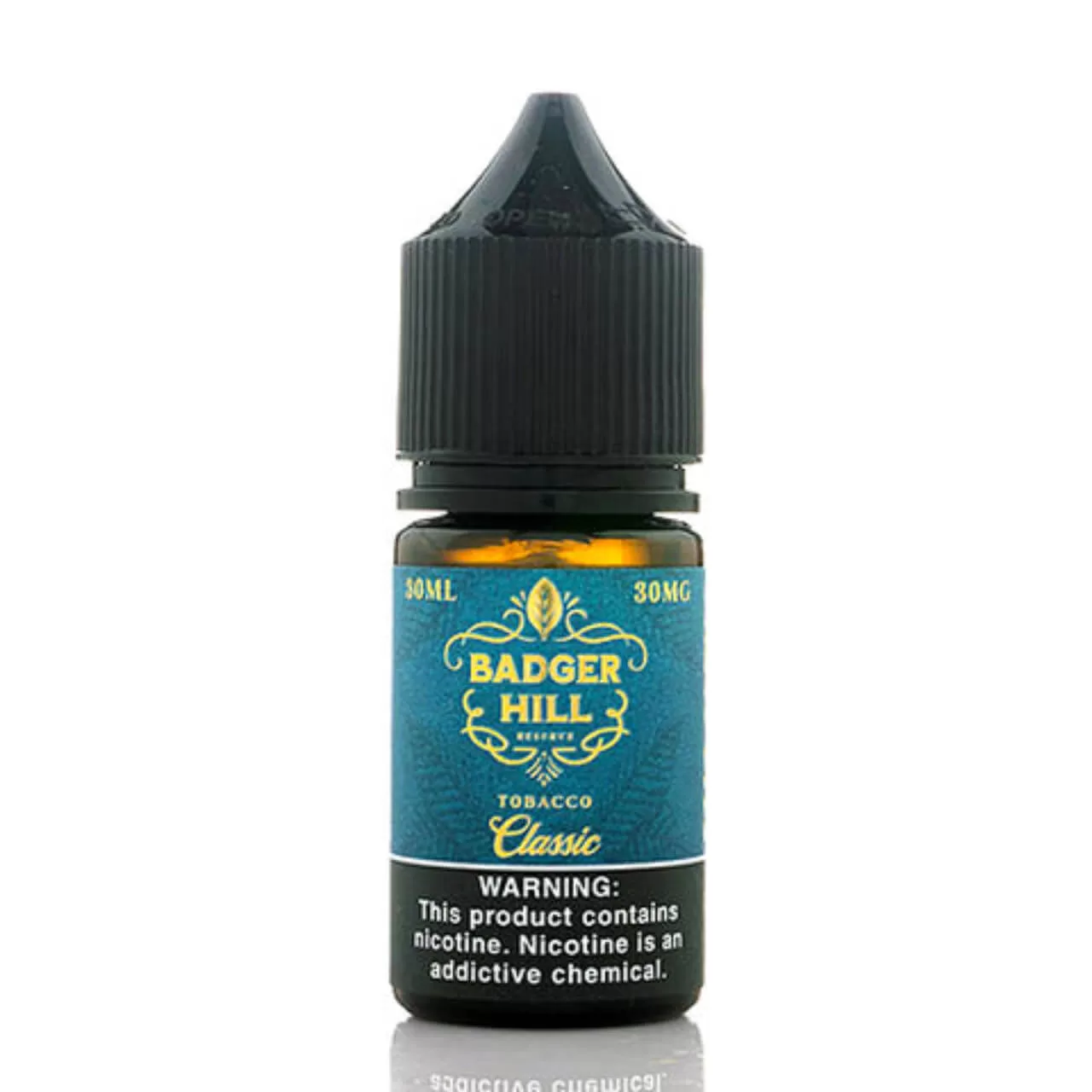 Badger Hill Reserve Salt Classic Tobacco 30ml E-Juice Badger Hill Reserve Salt Classic Tobacco 30ml E-Juice