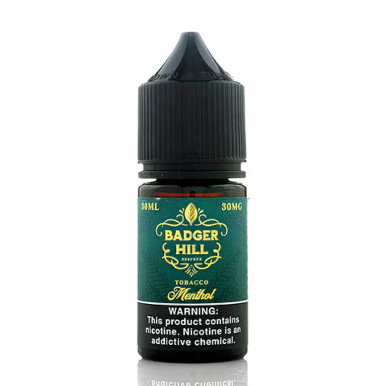 Badger Hill Reserve Salt Menthol Tobacco 30ml E-Juice Badger Hill Reserve Salt Menthol Tobacco 30ml E-Juice