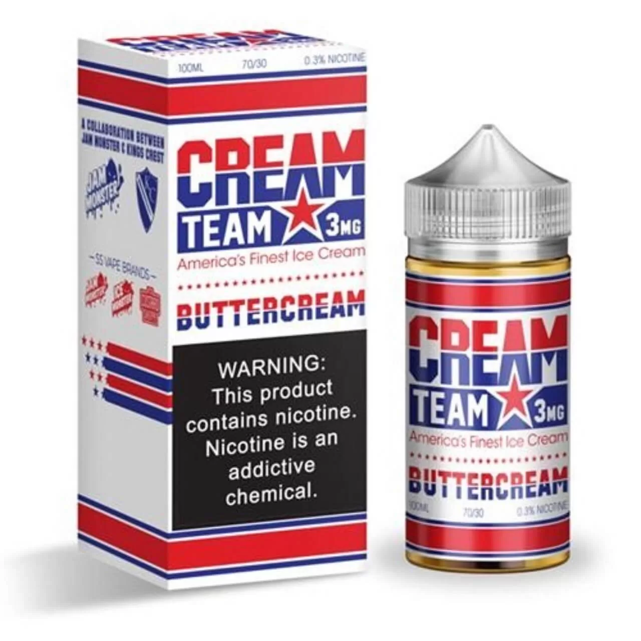 Cream Team Butter Cream 100ml E-Juice Cream Team Butter Cream 100ml E-Juice