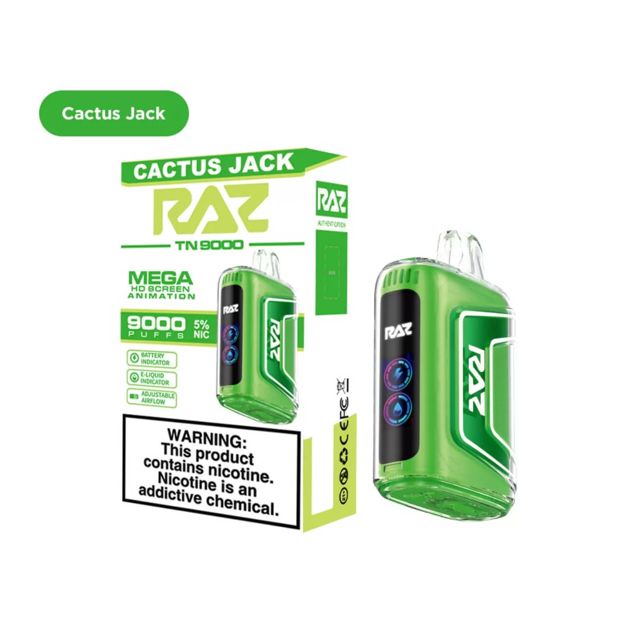 Geek Vape Raz TN9000 Disposable Cactus Jack