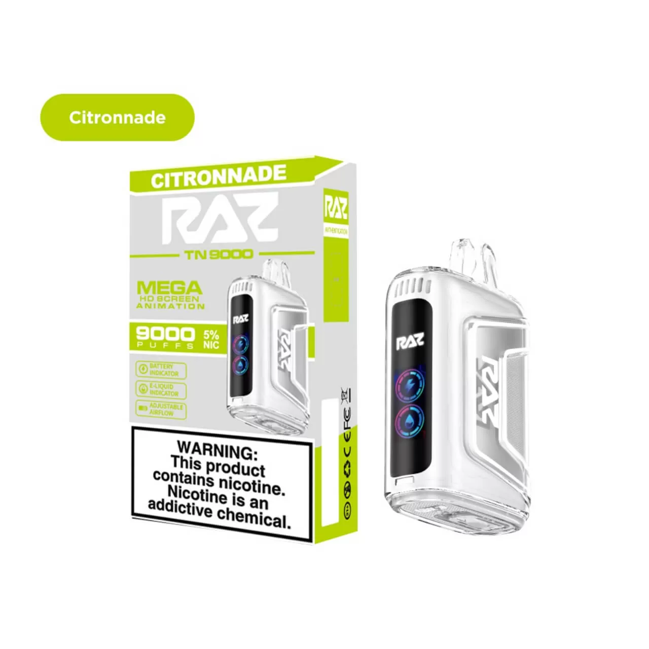 Geek Vape Raz TN9000 Disposable Citronnade
