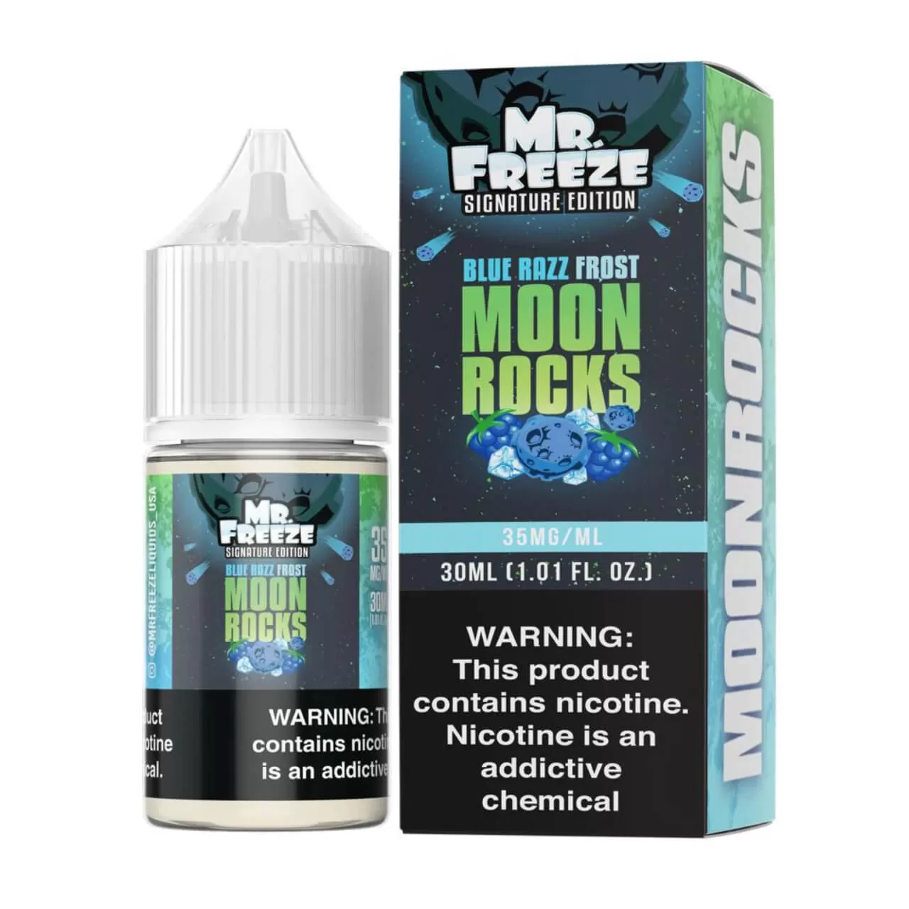 Mr.Freeze Moon Rocks Blue Razz Salt 30ml E-Juice