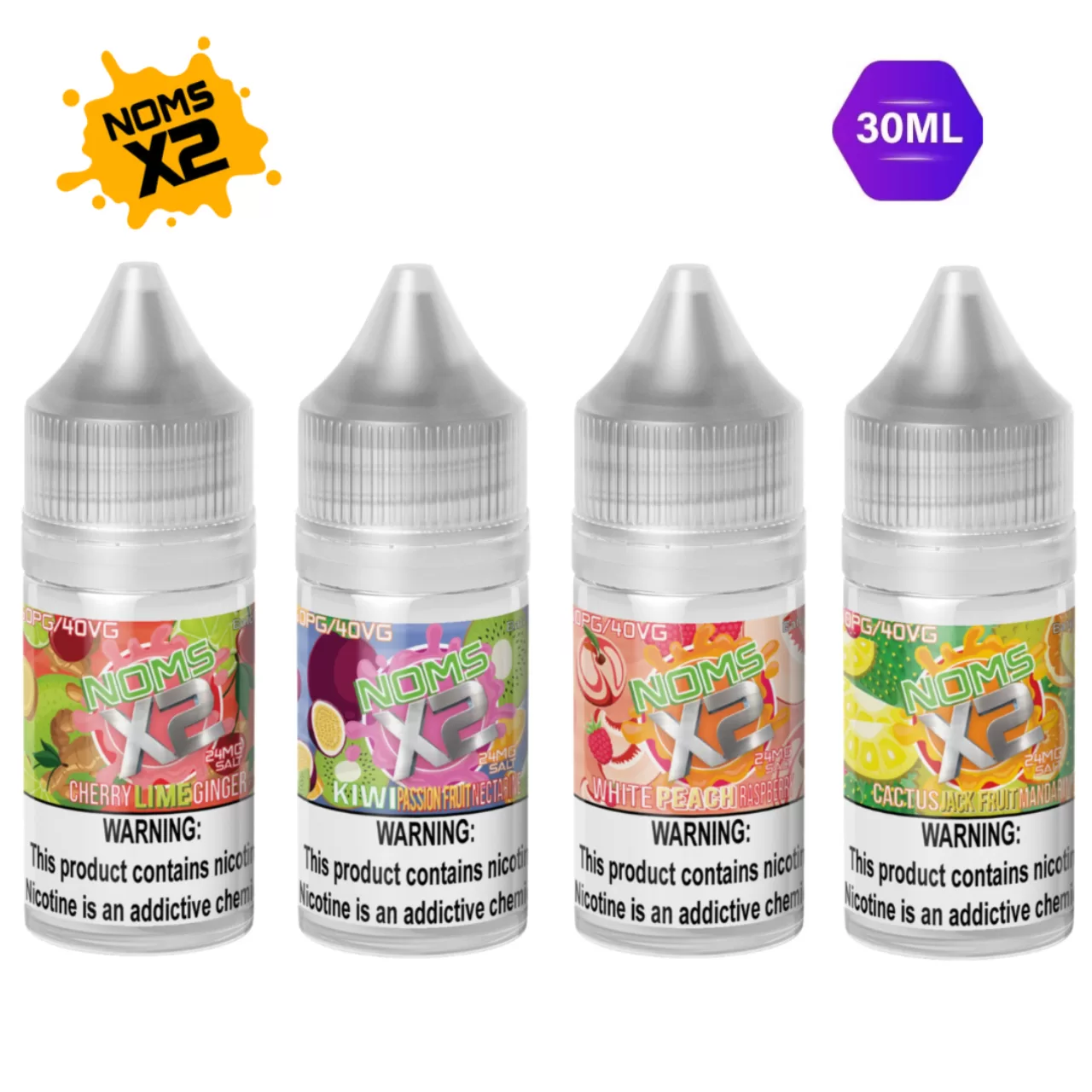 Noms X2 Salt 30ml E-Juice