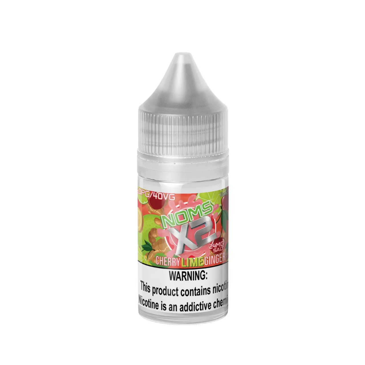 Noms X2 Salt Cherry Lime Ginger 30ml E-Juice