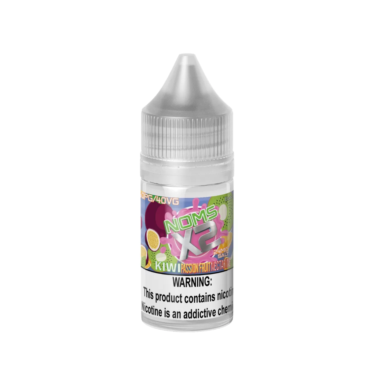 Noms X2 Salt Kiwi Passionfruit Nectarine 30ml E-Juice