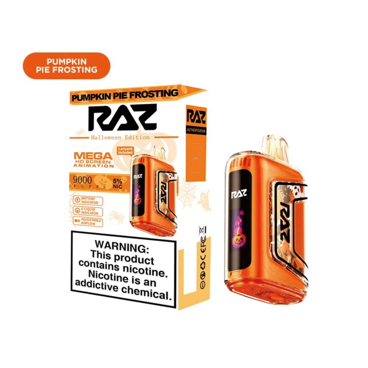 RAZ TN9000 Hawlloween Edition-Pumpkin Pie Frosting