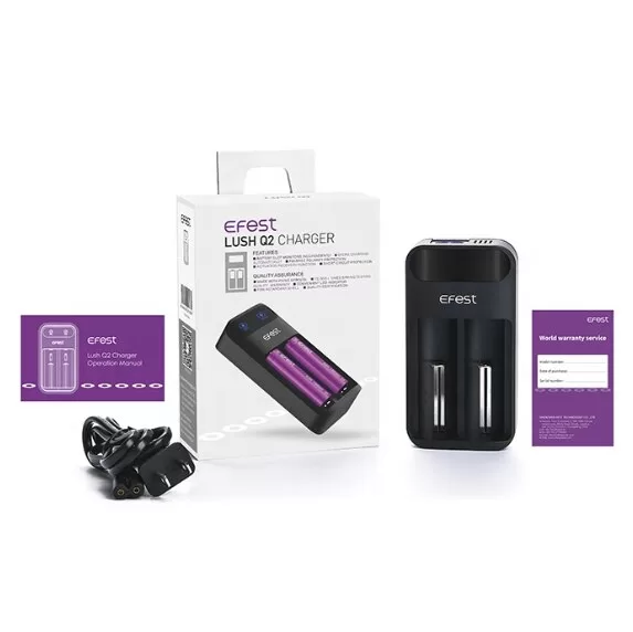 Efest LUSH Q2 Charger Efest LUSH Q2 Charger