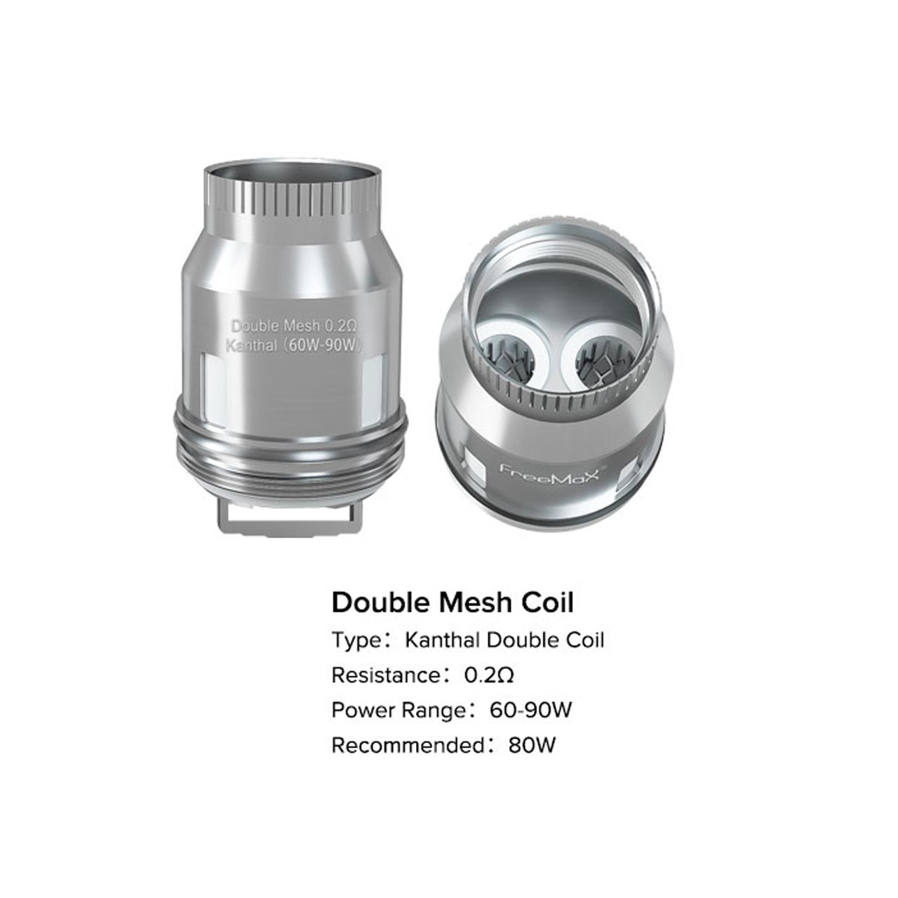 FreeMax Mesh Pro Replacement Coils 3 Pack-Double Mesh - 0.20 OHMs FreeMax Mesh Pro Replacement Coils 3 Pack-Double Mesh - 0.20 OHMs