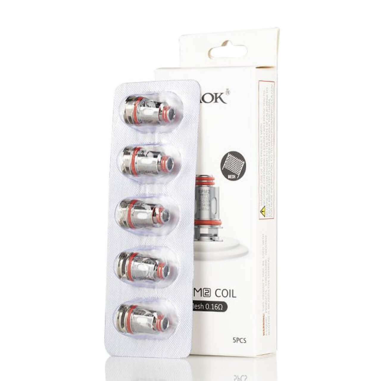 SMOK RPM2 Replacement Coil (Pack of 5)-0.16 OHM SMOK RPM2 Replacement Coil (Pack of 5)-0.16 OHM