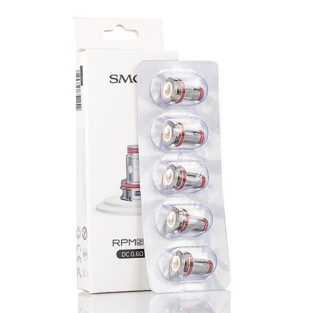 SMOK RPM2 Replacement Coil (Pack of 5)-0.6 OHM SMOK RPM2 Replacement Coil (Pack of 5)-0.6 OHM
