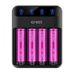 Efest LUSH Q4 Intelligent LED Battery Charger - 4 Bay