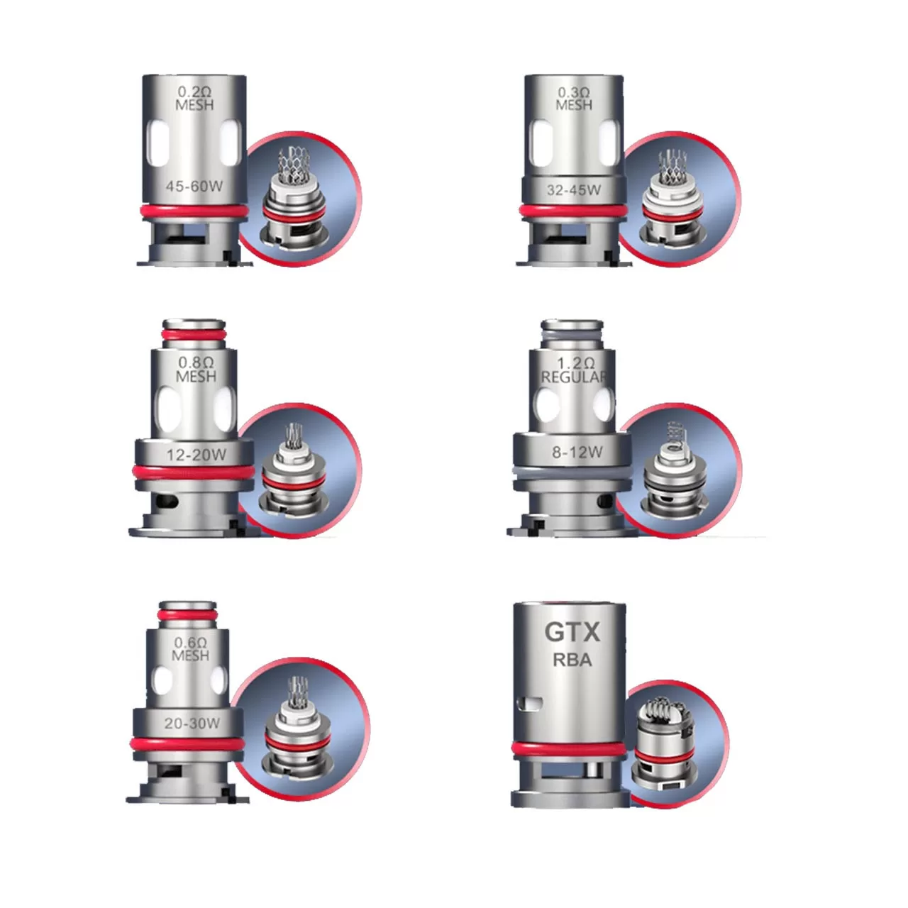 ecm vaporesso gtx coil 5pk ecm vaporesso gtx coil 5pk