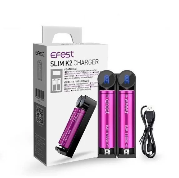 Efest SLIM K2 Intelligent Charger Efest SLIM K2 Intelligent Charger