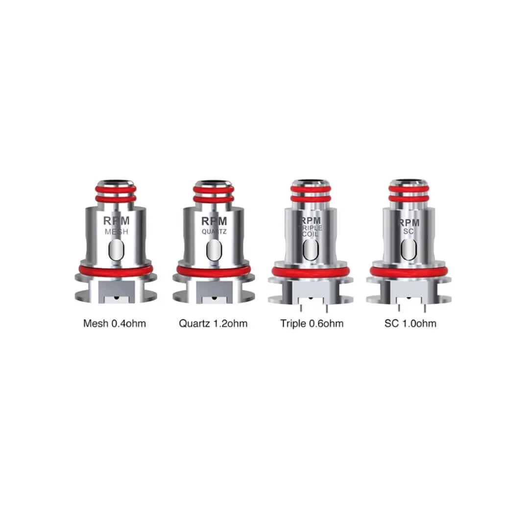 f7356d37-fd82-5f68-bf3b-3e90c2e4b47b.jpg Smok RPM 40 Replacement Coil (Pack of 5)